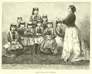 Girls School at Cettigne by English School