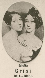 Giulia Grisi by English School