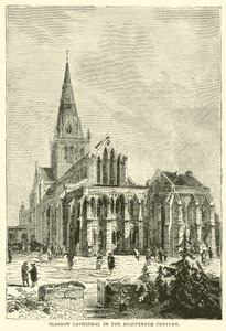 Glasgow Cathedral in the eighteenth century by English School
