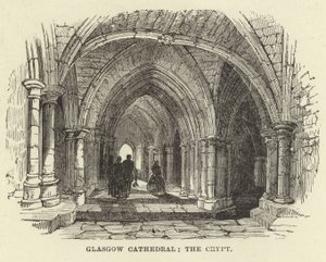 Glasgow Cathedral, the Crypt by English School