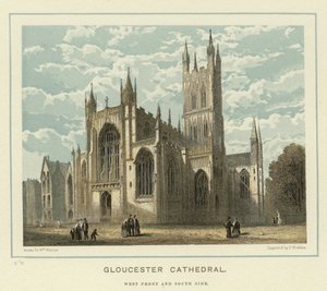 Gloucester Cathedral, West Front and South Side