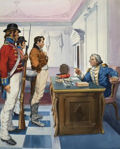 Governor Bligh of New South Wales arresting John Macarthur