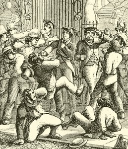 Gownsmen versus townsmen by English School