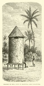Granary of Miro, Chief of Akalunga, Lake Tanganyika by English School