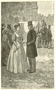 Grandcourt and Gwendolen at the Archery Tournament by English School