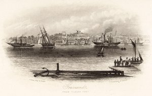 Gravesend from Tilbury Fort