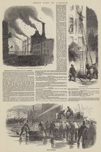 Great Fire in Lambeth