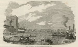 Great Boat Race for the Championship of the Thames by English School