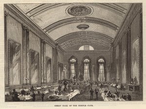 Great Hall of the Temple Club, London