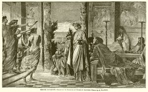 Greek Banquet: Reception to Socrates at House of Agathon