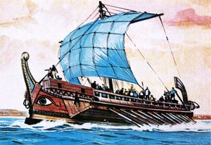 Greek cargo shipping by English School