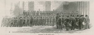 Greenwich Royal Hospital Schools; Marching to the Dining Hall