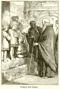 Gregory and Angels by English School