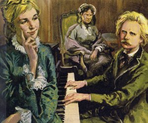 Grieg celebrated his engagement to Nina Hagerup by composing I Love Thee