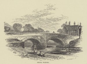 Greta Bridge by English School