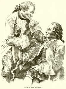 Grimm and Diderot by English School