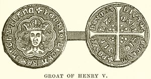 Groat of Henry V by English School