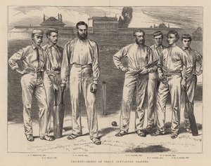 Group of Crack Gentleman Players by English School