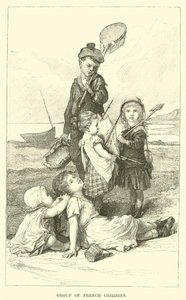Group of French Children by English School