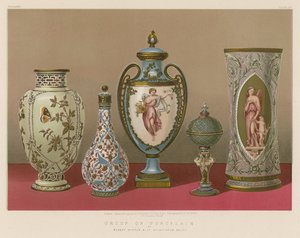 Group of Porcelain by English School