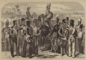 Group of Sepoys by English School