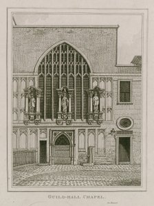 Guildhall Chapel, London by English School
