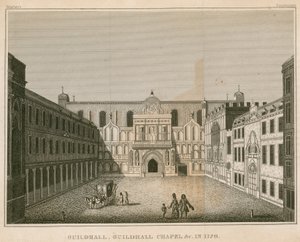 Guildhall Chapel, London by English School