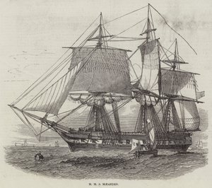 HMS Maeander by English School