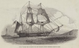HMS "Plover," sent in Search of Sir John Franklin