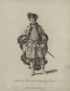 Habit of Aletes in the Tragedy of Creusa by English School