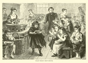 Half penny soup house