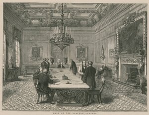 Hall of the Drapers Company, London by English School