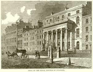 Hall of the Royal College of Surgeons by English School
