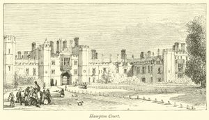 Hampton Court by English School