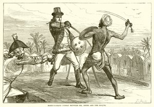 Hand to Hand Combat Between Mr. Shore and the Goojur