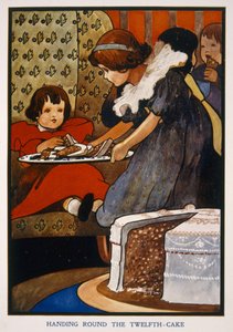 Handing Round the Twelfth Cake