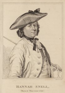 Hannah Snell, Born at Worcester 1723 by English School