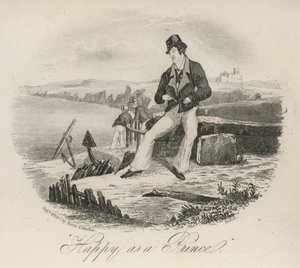 Happy as a Prince, Sailor on a Quayside by English School