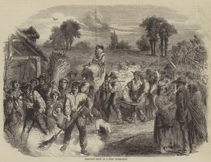 Harvest Fete in Lower Normandy by English School