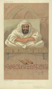 Hassan I, The Emperor of Morocco by English School