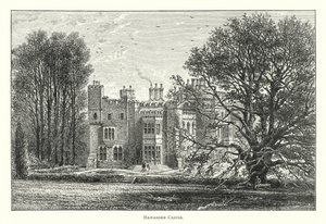 Hawarden Castle by English School