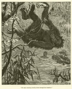 He Came Crashing Heavily Down Through the Branches by English School