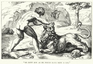 He Rent Him as He Would Have Rent a Kid (engraving) by English School