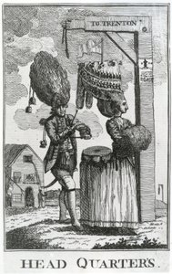 Head Quarters, 1777 by English School