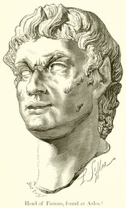 Head of Faunus, Found at Arles by English School
