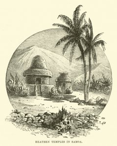 Heathen Temples in Samoa