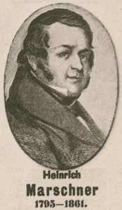 Heinrich Marschner by English School