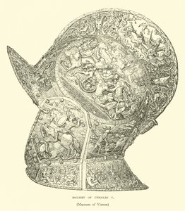 Helmet of Charles V by English School