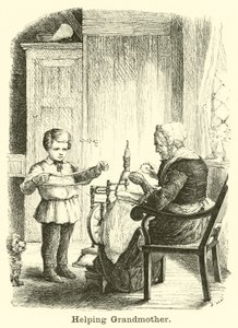 Helping Grandmother by English School