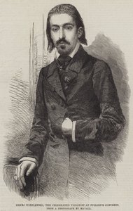 Henri Wieniawski, the Celebrated Violinist at Jullien